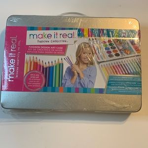 Make It Real Fashion Collection All in 1 Artist Set Fashion Design Art Case New